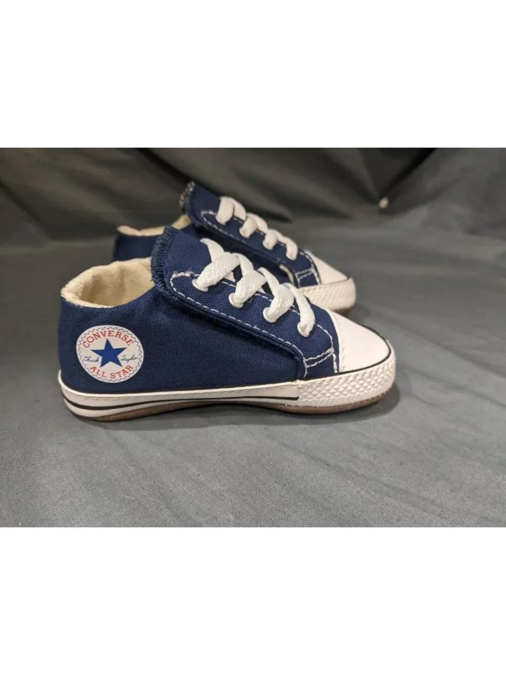Converse Toddlers Chuck Taylor All Star Low Slip On White Size 4 NEW NO BOX!